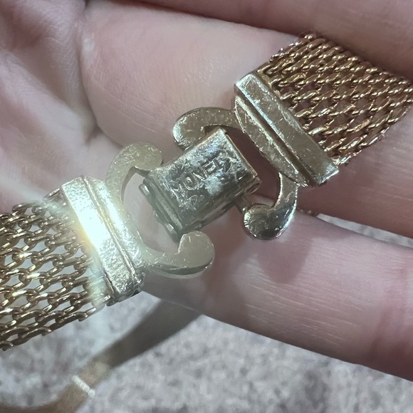 Vintage Monet Mesh Necklace Chain - Picture 3 of 10